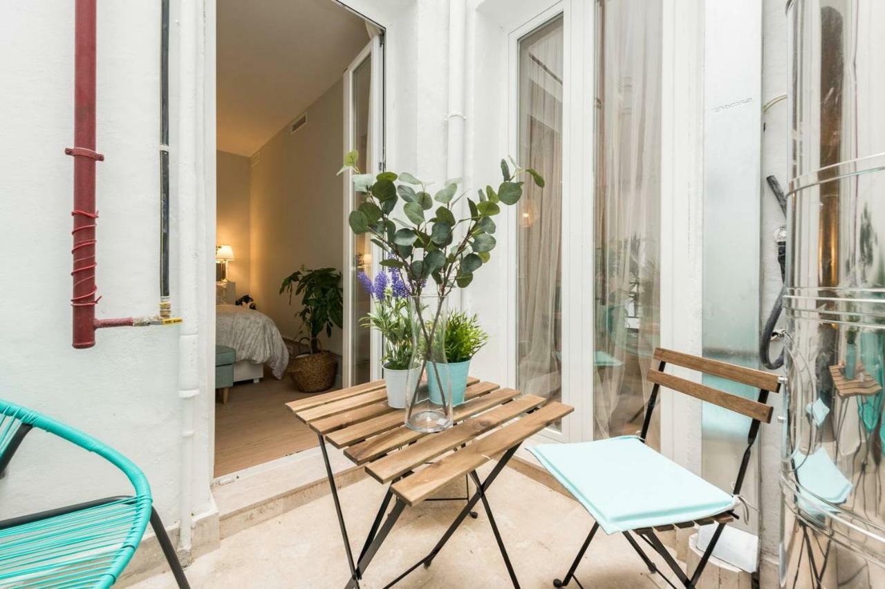 Explore Madrid From A Warm Apartment With Patio At A Newly Refurbished Manorial Building Экстерьер фото